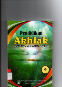 Image of pendidikan akhlak: SMP / MTs Muhammadiyah: 9