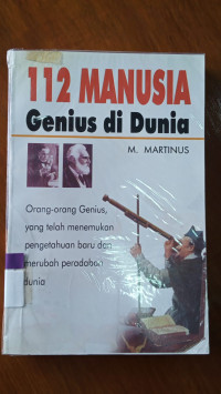 Image of 112 MANUSIA GENIUS DI DUNIA