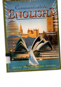 Image of Communicative ENGLISH 3: SEKOLAH LANJUTAN TINGKAT PERTAMA