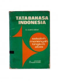 Image of TATA BAHASA INDONESIA