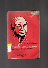 Image of THOMAS ALVA EDISON (penemu lampu listrik)