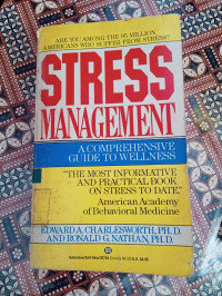 Image of STRESS MANAGEMENT; ARE YOU AMONG THE 95 MILLION AMERICANS WHO SUFFER FROM STRESS?